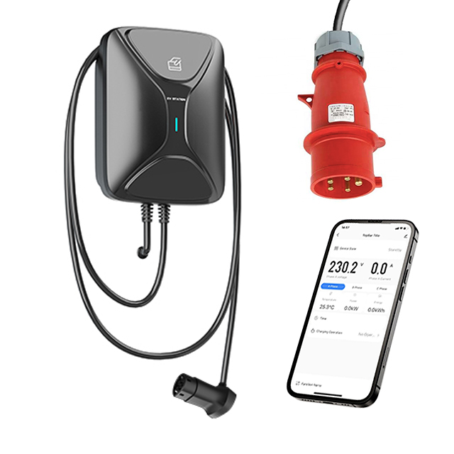 Estación de vehículos eléctricos al aire libre